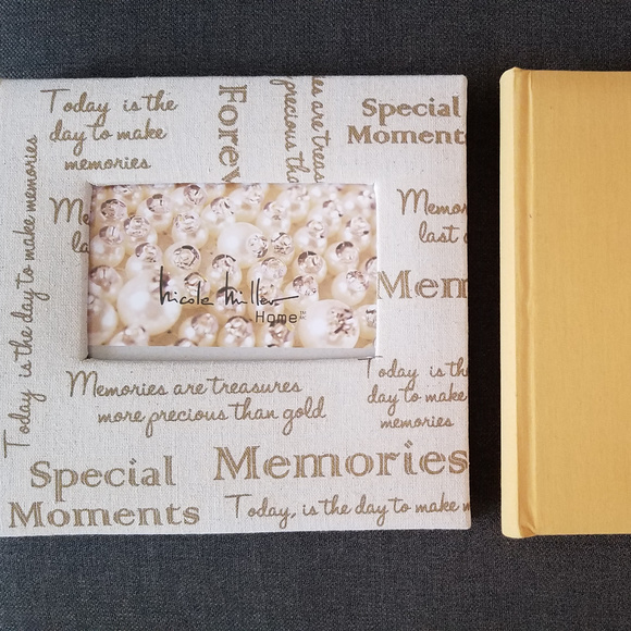 Nicole Miller Other - NEW SET OF 2 NICOLE MILLER PHOTO ALBUM BEIGE 4 X 6